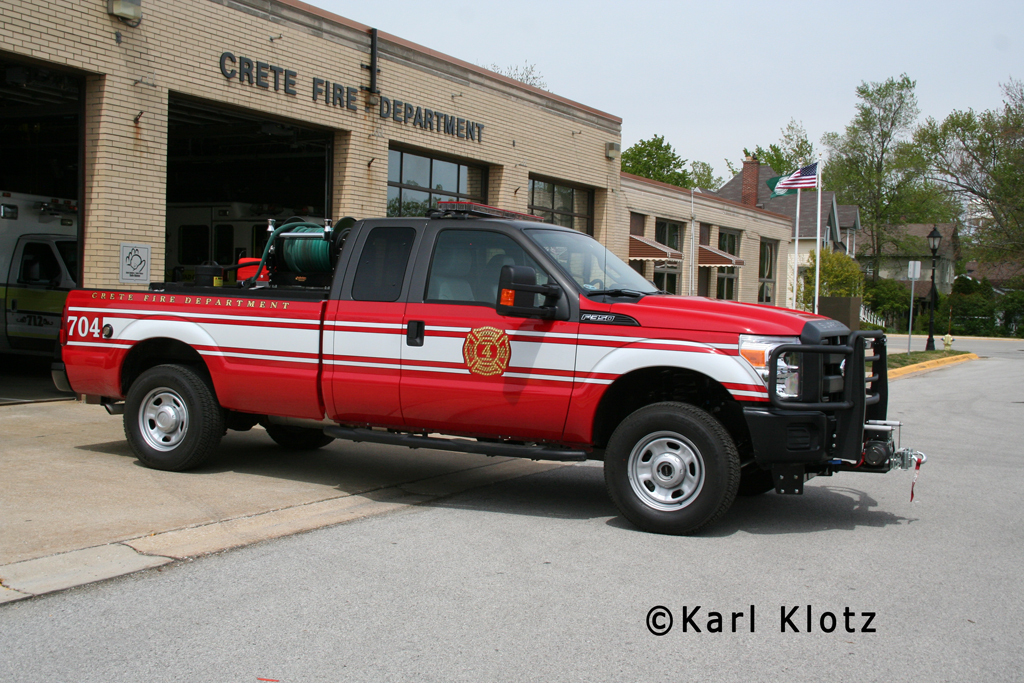 Crete Fire Department Brush 704 2011 Ford F350 250-250