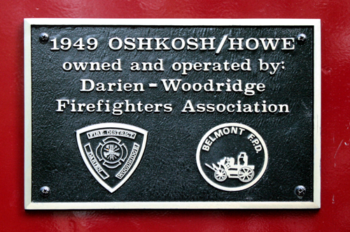 Belmont Fire Protection District Oshkosh Howe engine