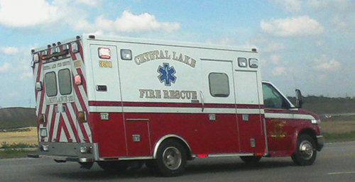 Crystal Lake Fire Department Ambulance 353