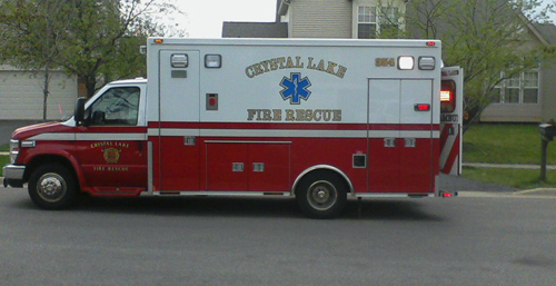 Crystal Lake Fire Department Ambulance 354