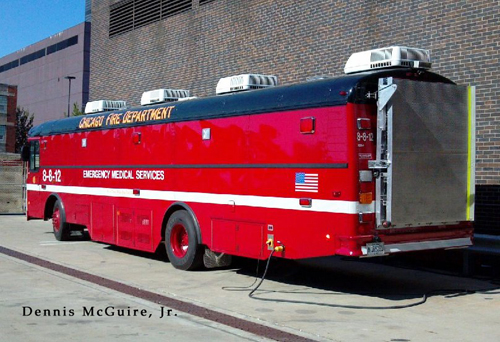Chicago Mobile Ambulance Bus 8-8-12