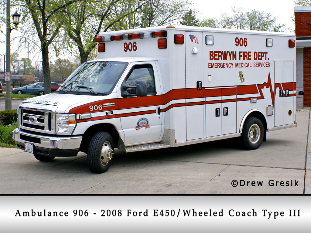 Berwyn Fire Department Ambulance 906