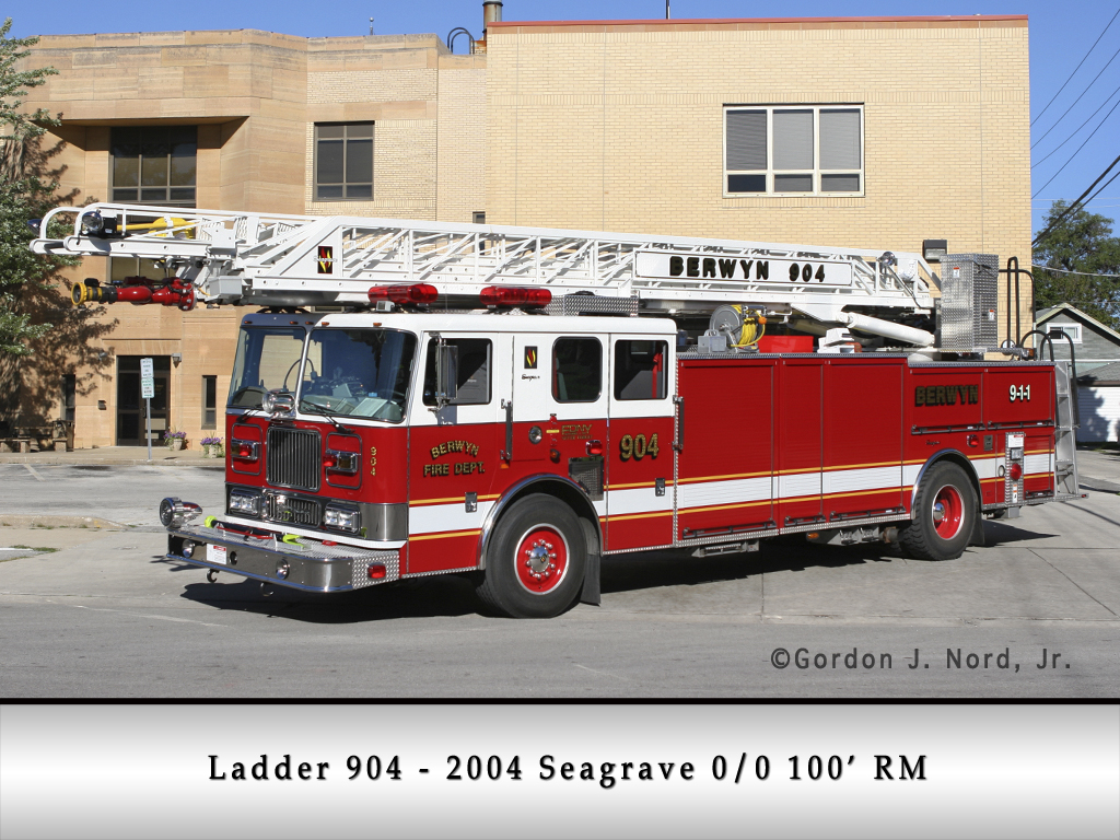 Berwyn Fire Department Ladder 904