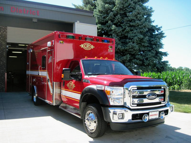 East Joliet FPD new ambulance 534