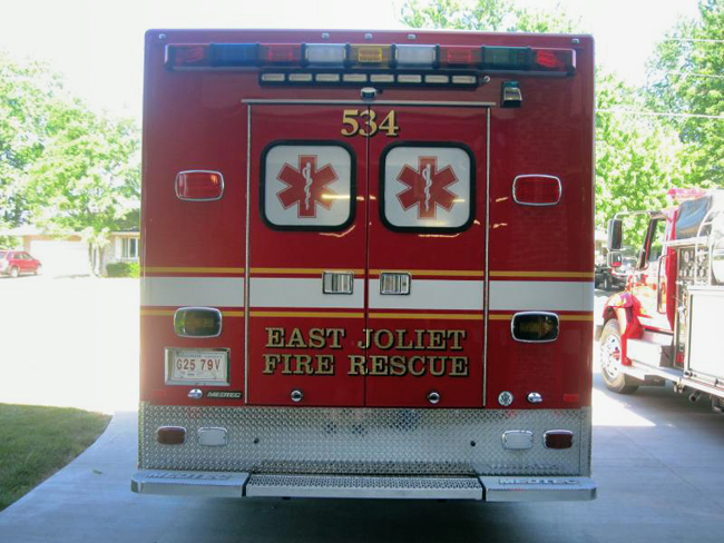 East Joliet FPD new ambulance 534