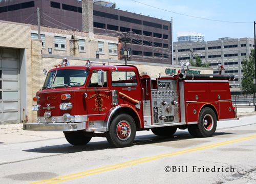 Fire muster in Chicago 2012 Loudonville Century Series American LaFrance