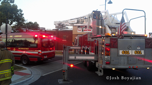Small fire at Oak Park Building 6-27-12