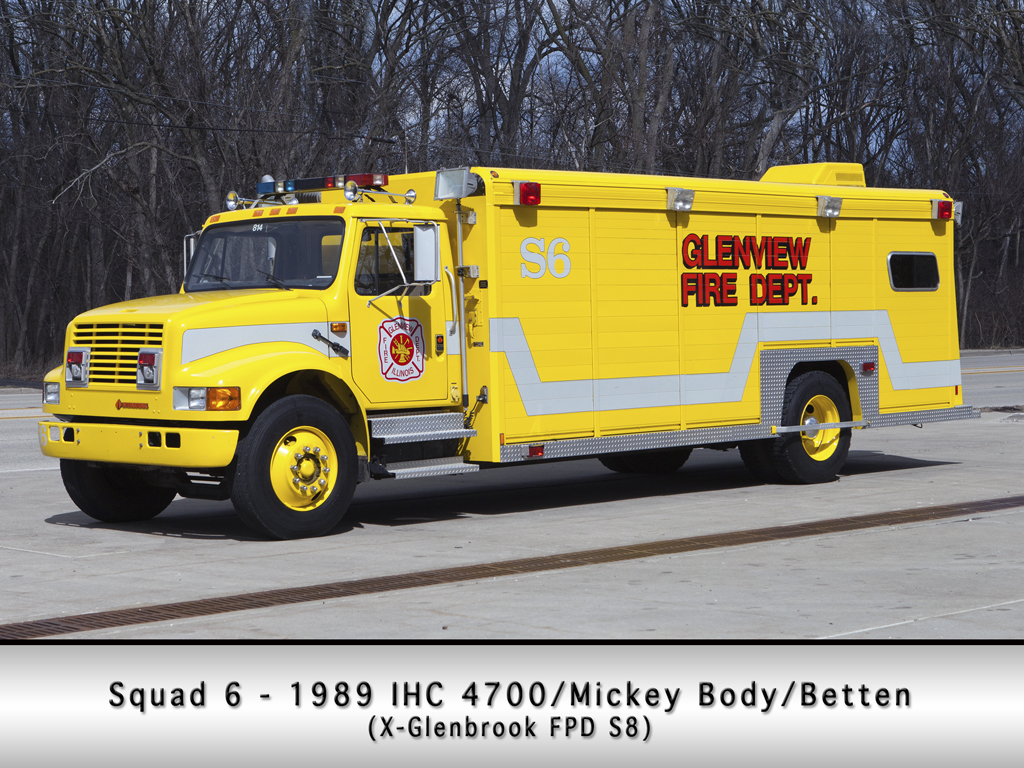 Glenview Fire Department Squad 6