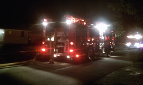 North Palos FPD garage fire in Worth  7-4-12