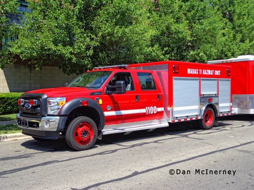 MABAS Division 11 Haz Mat Unit 1100 Ford F550 Marion