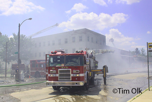 Milwaukee Fire Dept 5-11 Alarm Fire 631 East Center 100 Degree Temps