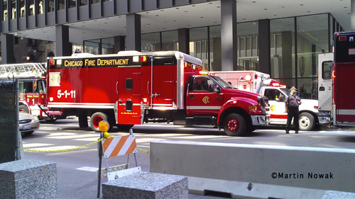Chicago Fire Department haz mat response