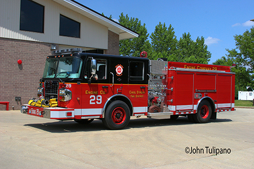 Carol Stream Fire District Engine 29 Alexis