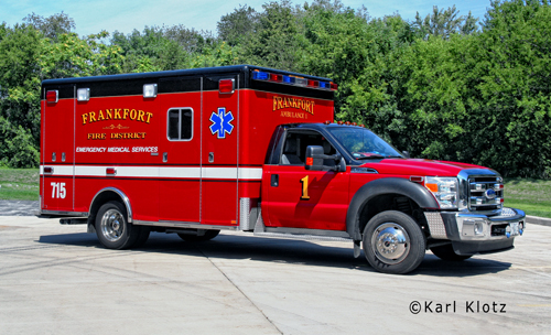 Frankfort Fire Protection District Ambulance 1