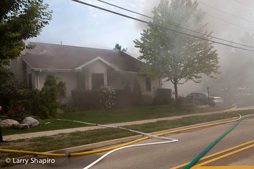 house fire on Strong Avenue in Wheeling 9-7-12