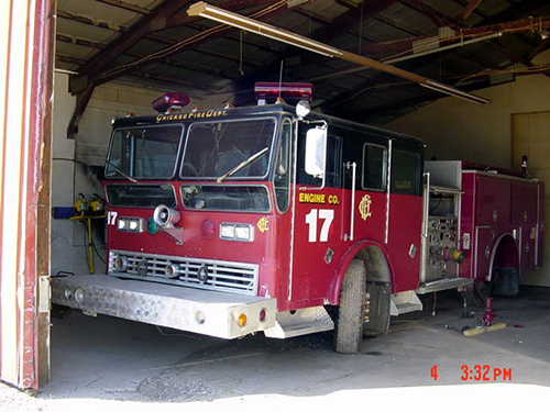 Chicago FD engine used in the movie Backdraft