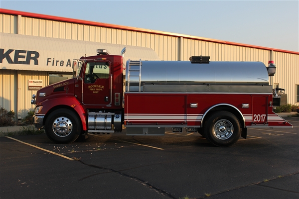 Rockdale Fire Protection District new tanker