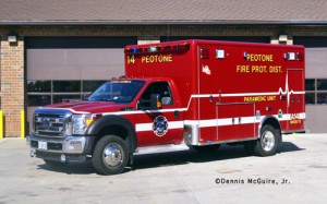 Peotone Fire Department Ambulance 14 Horton
