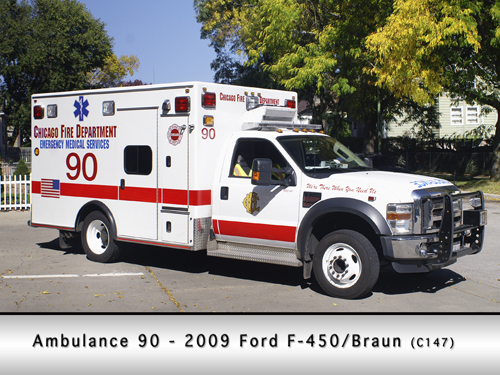 Chicago Fire Department Ambulance90