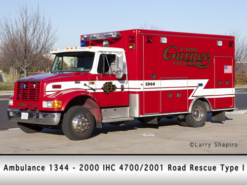 Gurnee Fire Department Ambulance 1344
