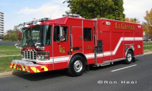 Lagrange Fire Department Engine 1111 Ferrara MVP pumper