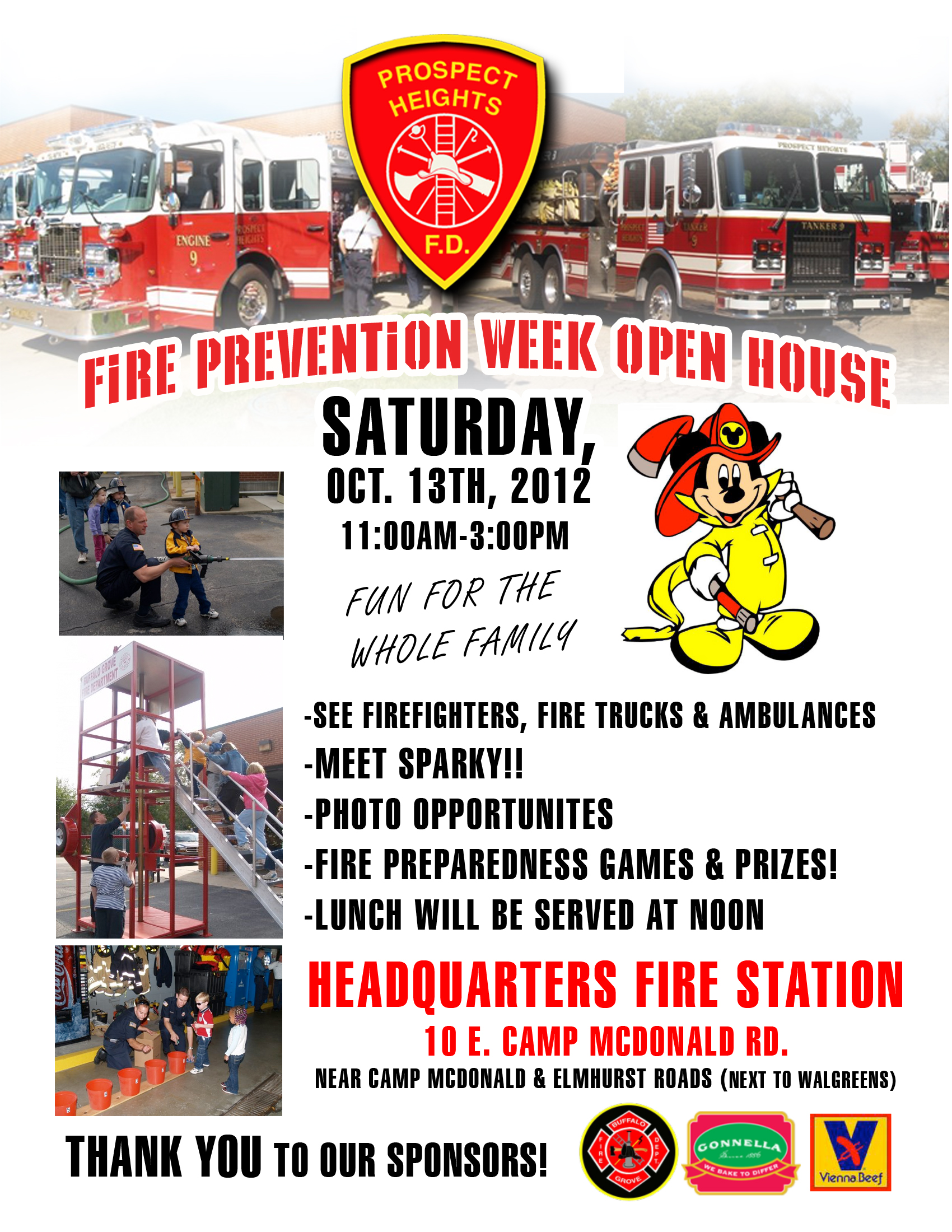 Prospect Heights FPD Open House 2012