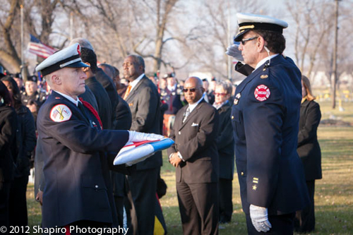 Funeral for Chicago Fire LODD Firefighter Walter Patmon Jr 11-22-12