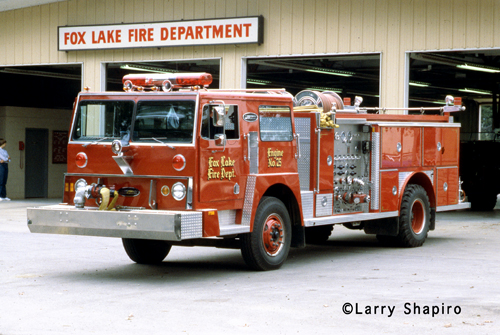 Fox Lake Fire Department 1976 EONE engine