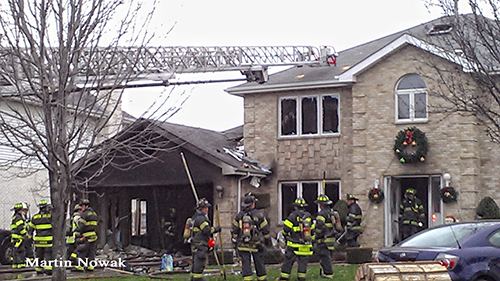 Hickory Hills house fire
