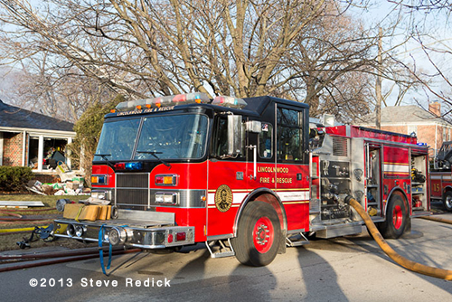 Lincolnwood fire engine