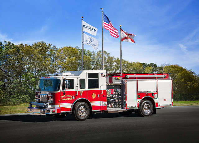 new engine for the Lake Zurich Fire Department
