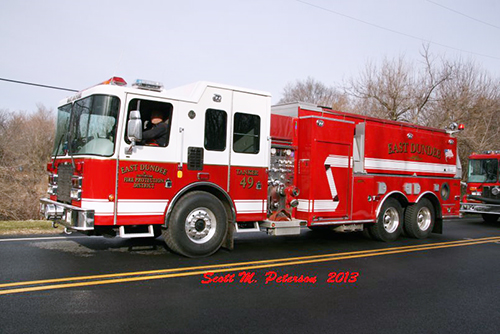 East Dundee FPD water tanker HME