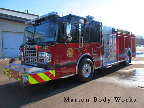 New Spartan Metrostar Marion Body Works engine for Franklin Park IL
