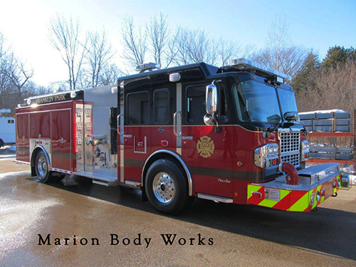 New Spartan Metrostar Marion Body Works engine for Franklin Park IL