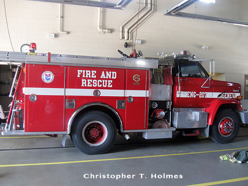 Geneva Fire Department engine