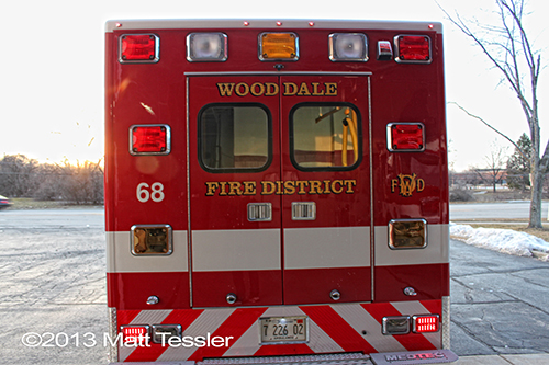 new ambulance for Wood Dale FD