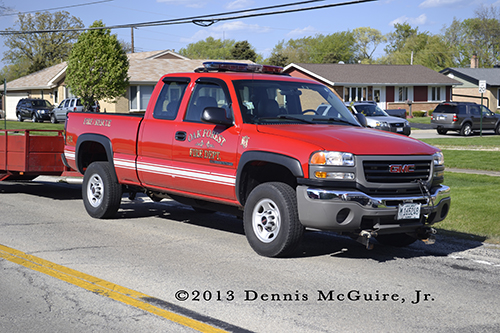 Oak Forest Fire Department utility unit