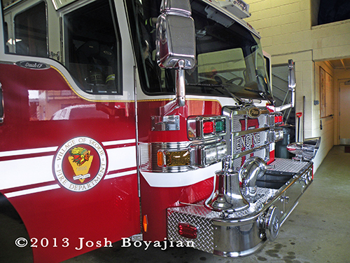 new engine for Skokie Fire Department Engine 17