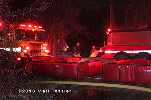 house fire Fox River & Countryside Fire Rescue District 3-22-13