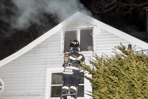 Long Grove Fire Protection District at house fire