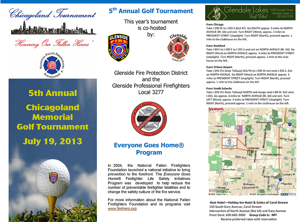 Chicagoland golf tournament to benefit NFFF