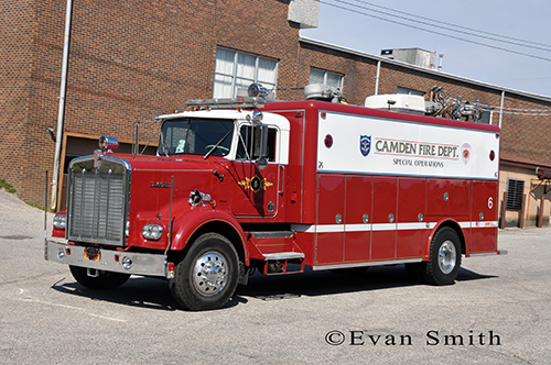 Camden TN Fire Department squad