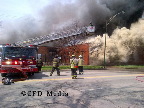 3-11 Alarm Fire in Chicago 