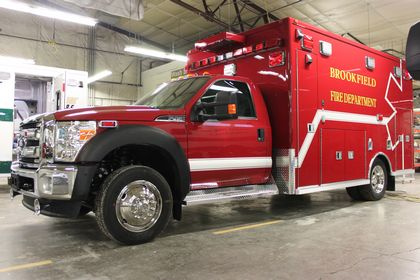 new ambulance for Brookfield IL FD