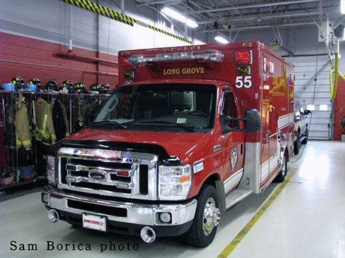 Long Grove FPD ambulance