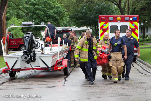 Buffalo Grove Fire Department water rescues