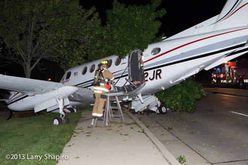 plane crash in Wheeling