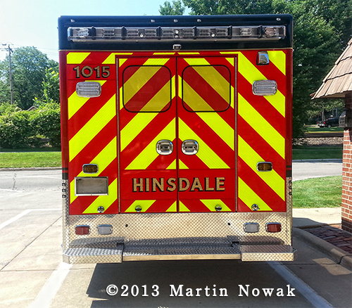 Hinsdale Fire Department ambulance