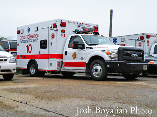 new Chicago Fire Department ambulance