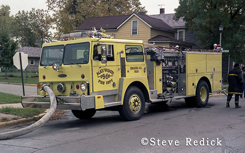 Maywood fire department history